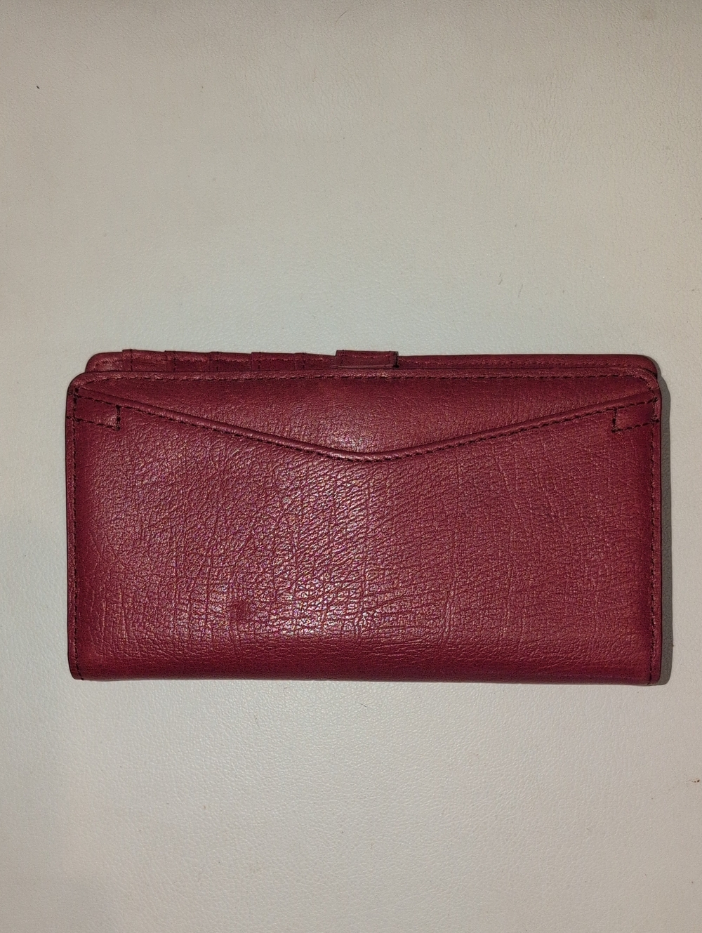 Women’s Red Leather Wallet